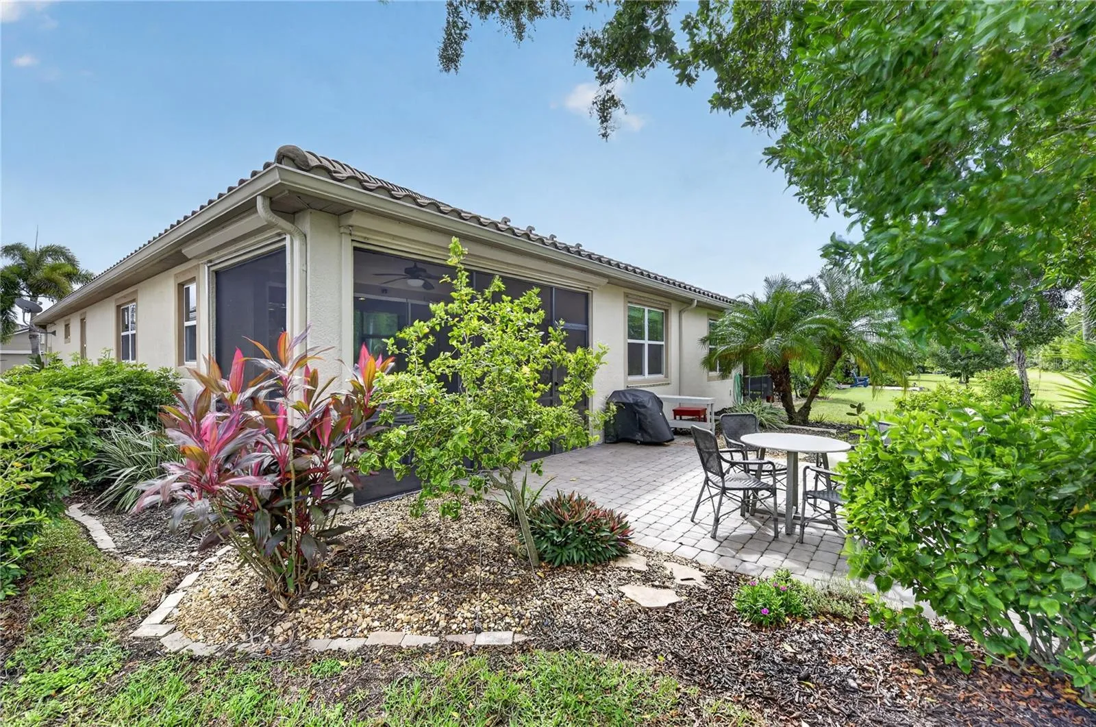 Extended Patio with Preserve Views
