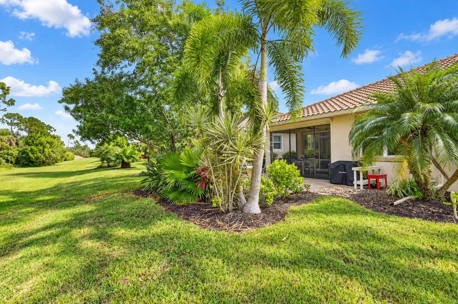 Extended Patio with Preserve Views