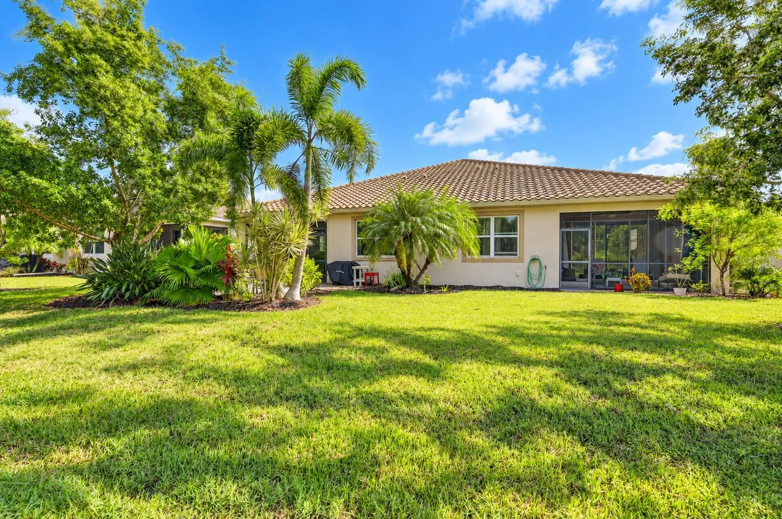 Extended Patio with Preserve Views