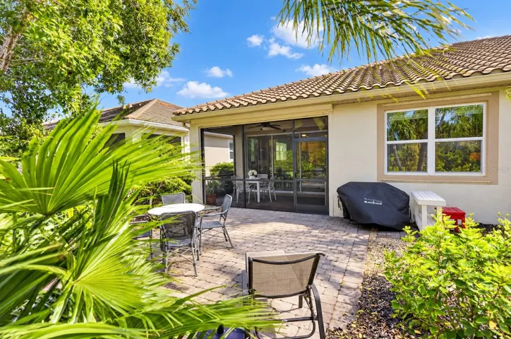 Extended Patio with Preserve Views