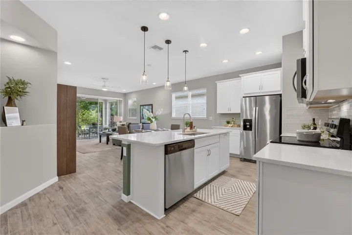 Open Concept Living/Dining Room