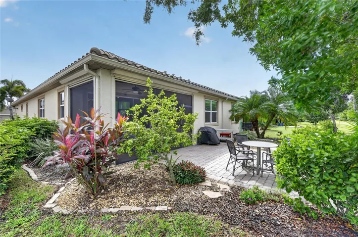 Extended Patio with Preserve Views