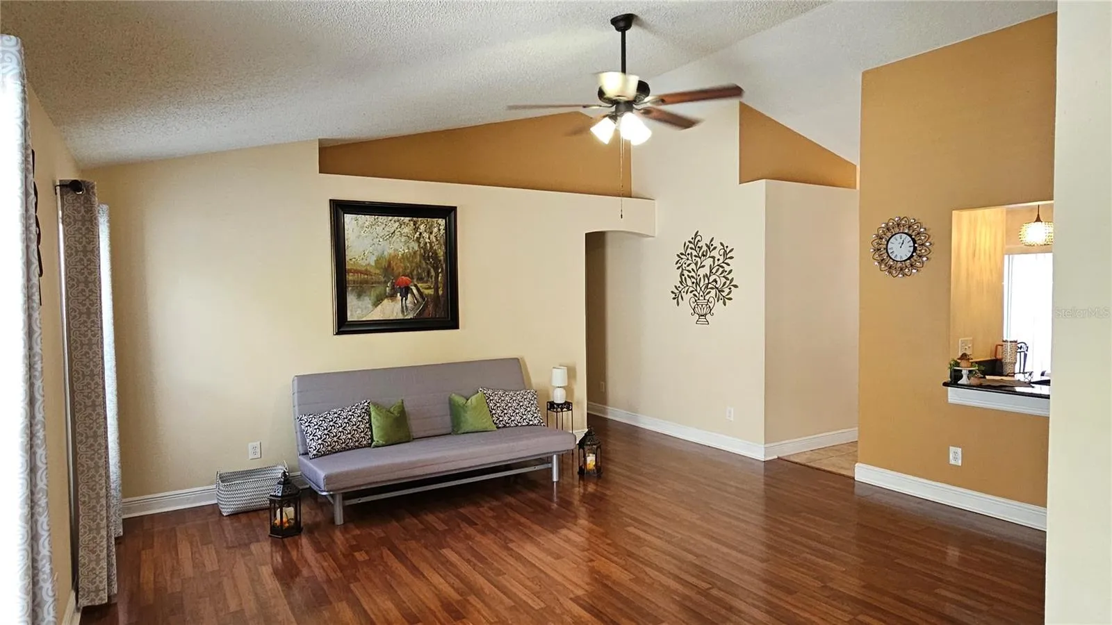Spacious Living Room Overview
