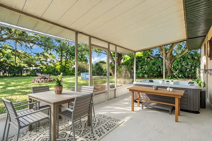 Virtually Staged Patio
