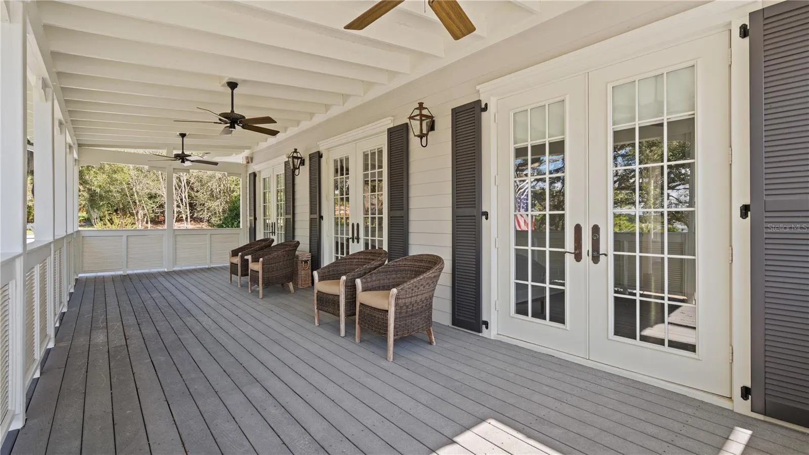 Front Balcony off Bedrooms