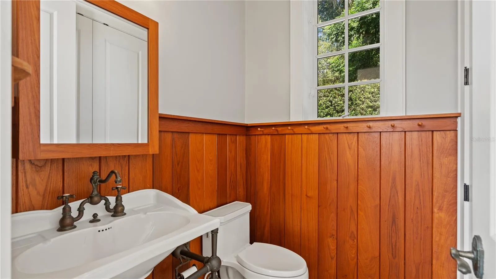 Outside Half Bath