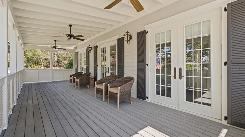 Front Balcony off Bedrooms