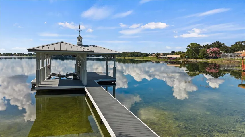 Dock with power