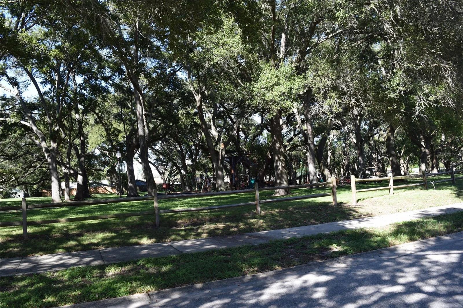 Amberlea Park, a short walk down the street