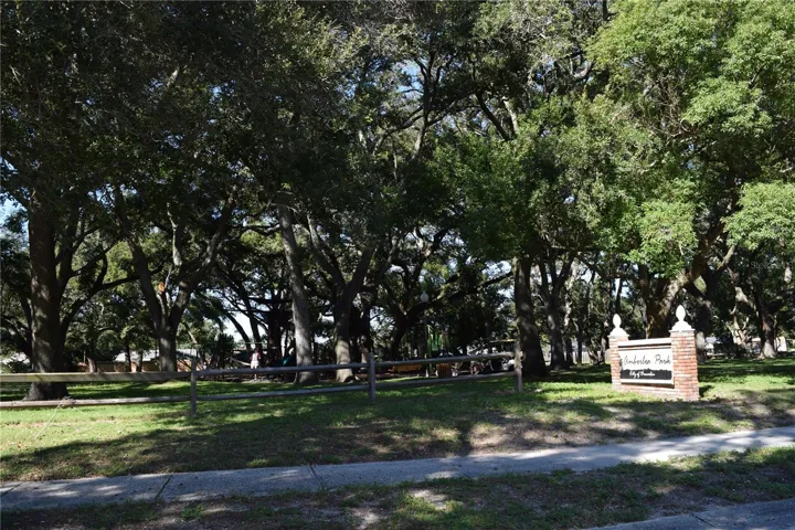Amberlea Park has a shaded playground