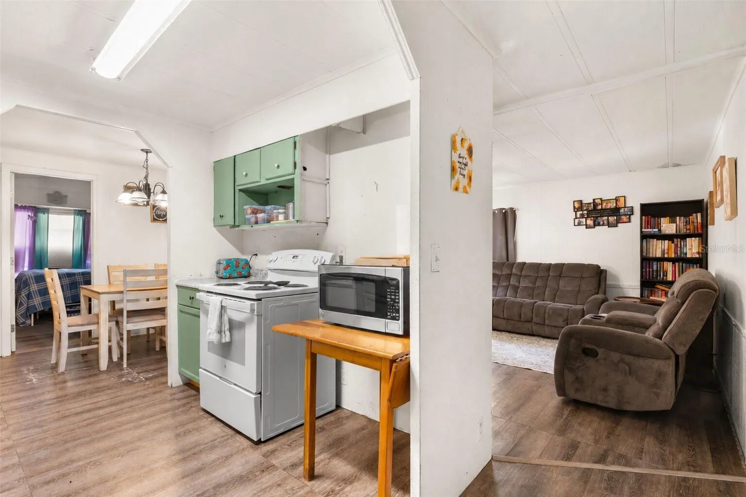 Kitchen and Living Room