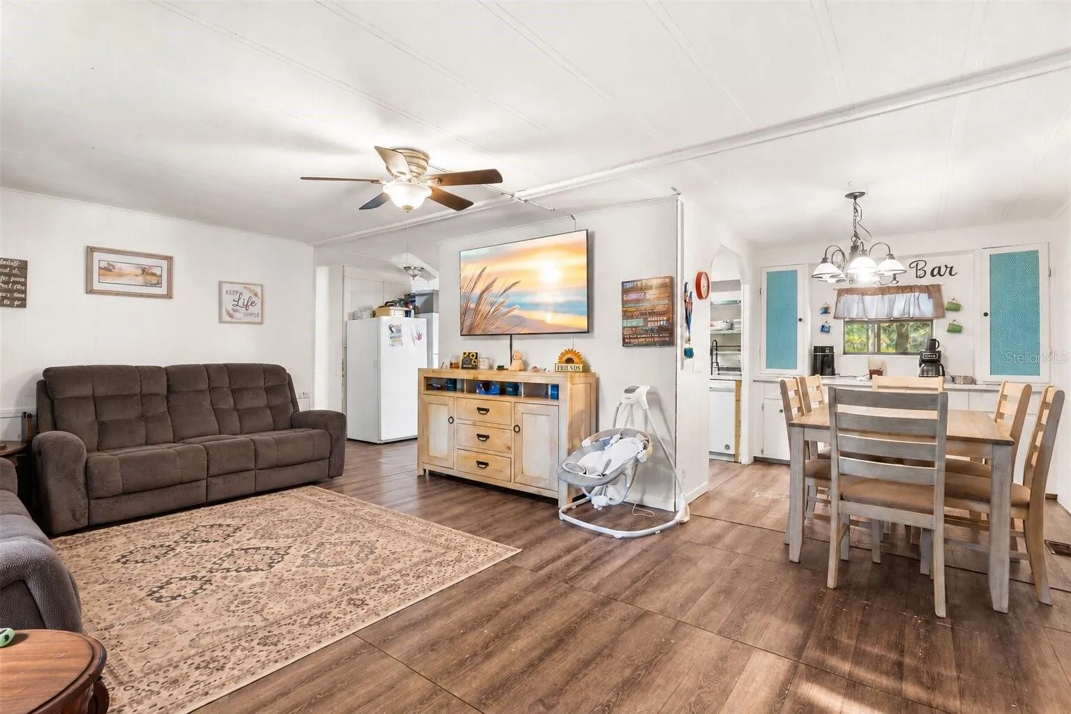 Living and Dining Rooms