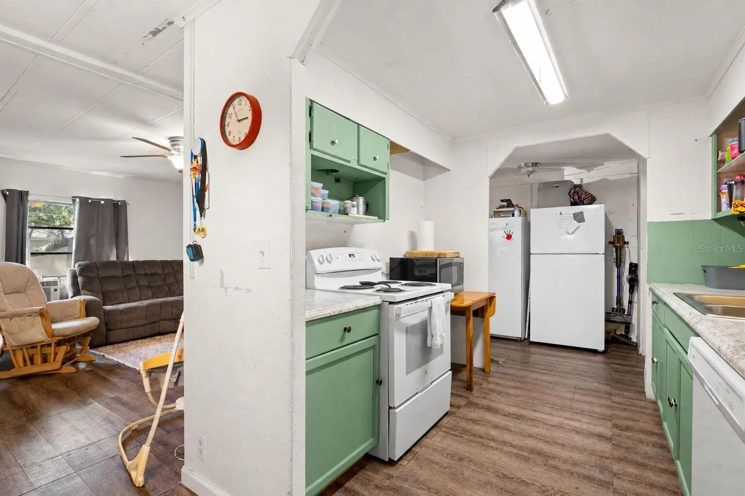 Living Room and Kitchen