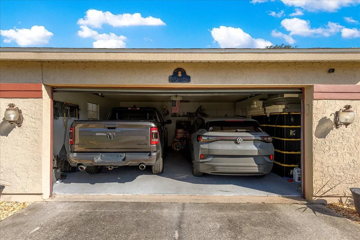Large 2 Car Garage