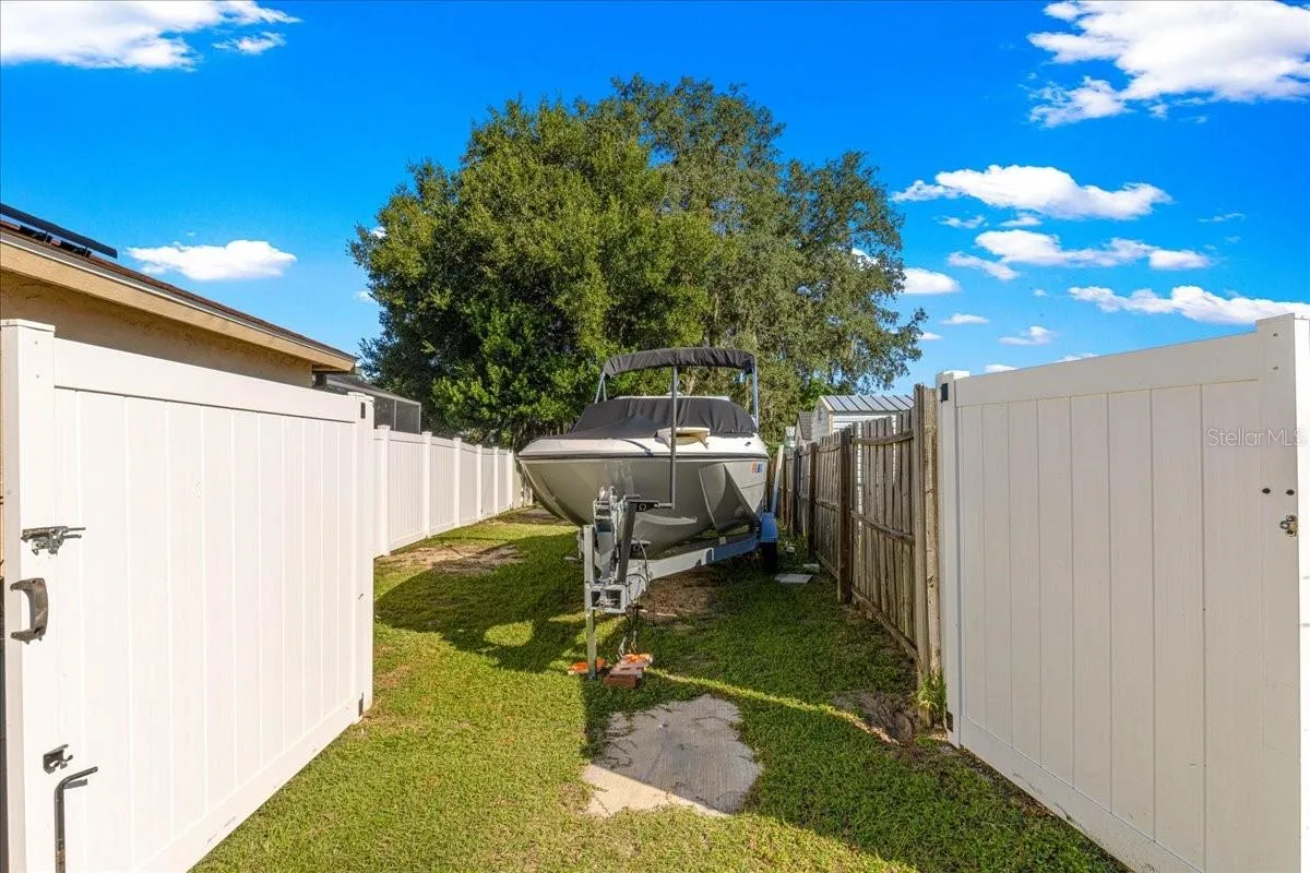 Boat/RV Storage Area