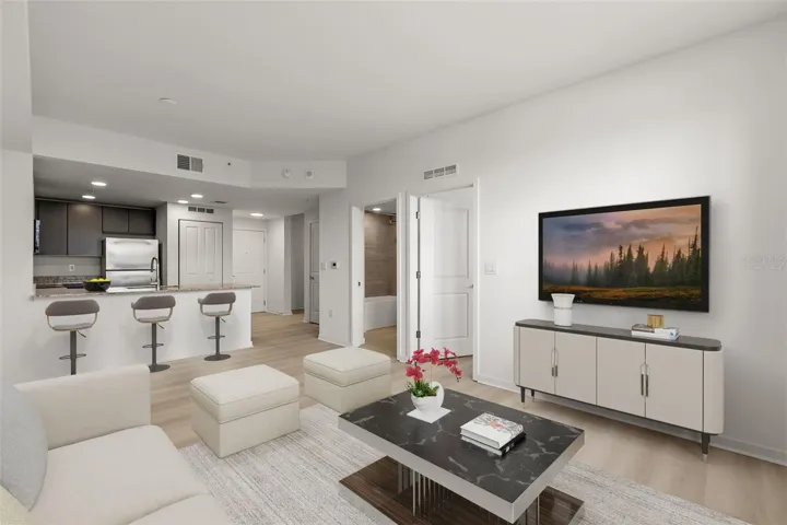 Virtually Staged. Living Room