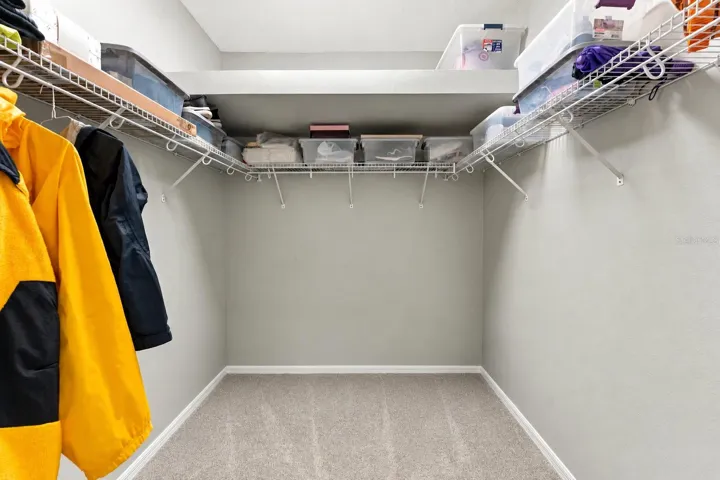 Primary bedroom closet #1
