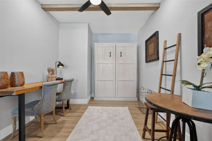 Flex area, Office with Murphy Bed