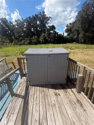 Pool Deck Storage