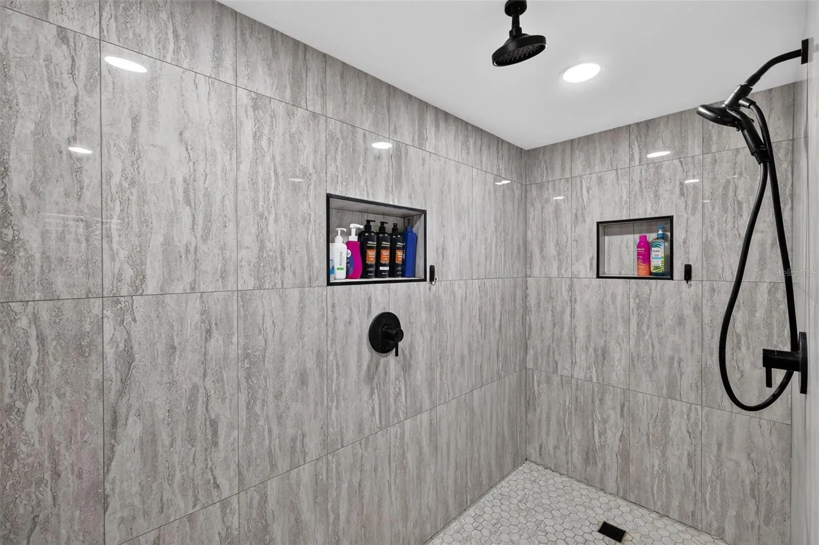 Primary Shower Room with Multiple Showerheads