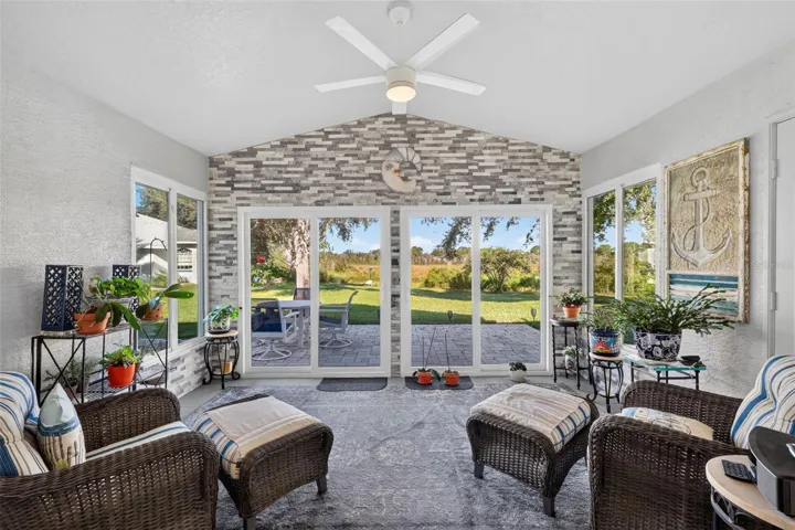 Large Views from Updated Florida Room
