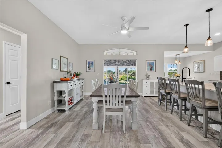 Note Beautiful Floors and Views from Entry