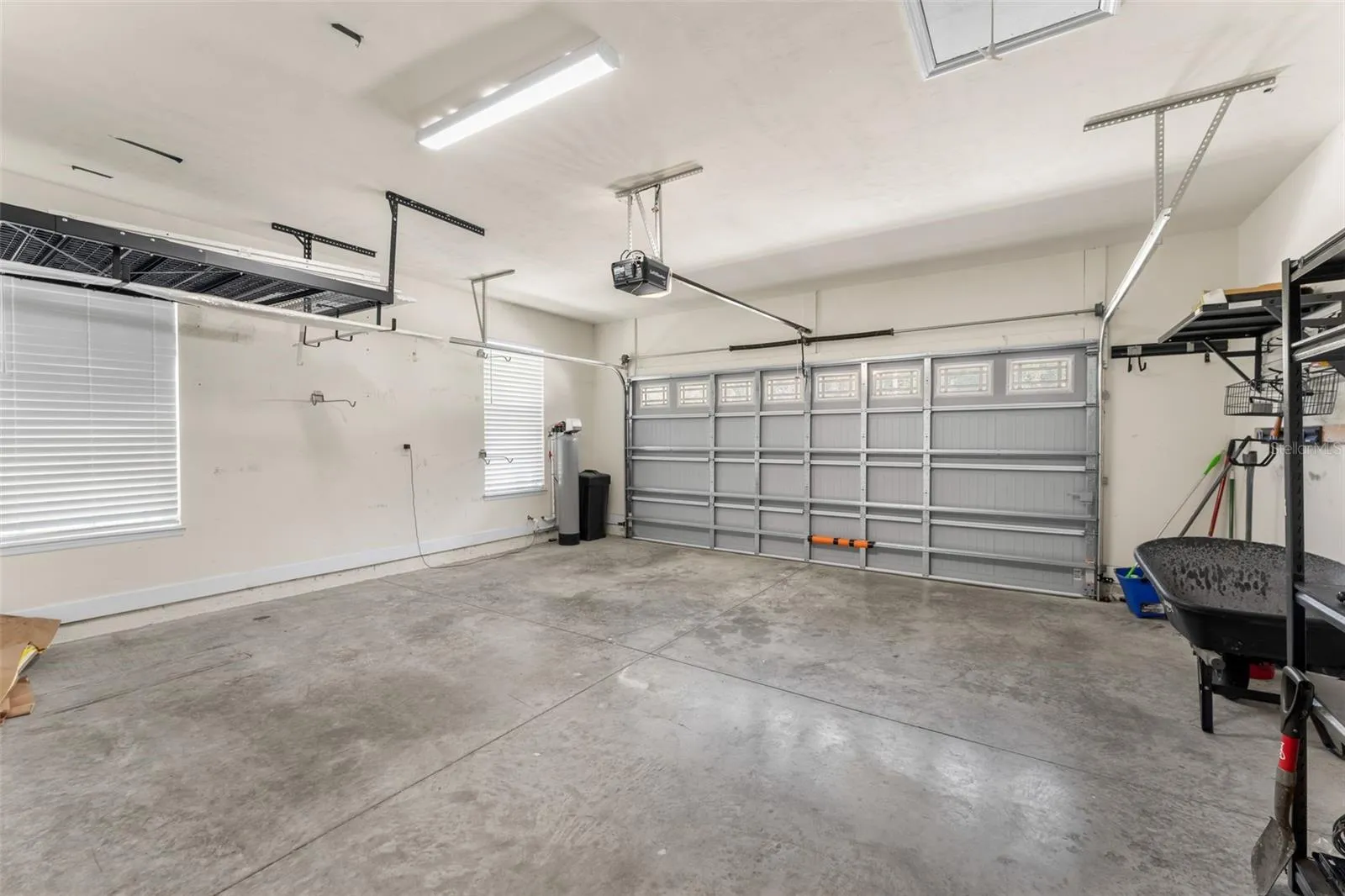 Attached garage