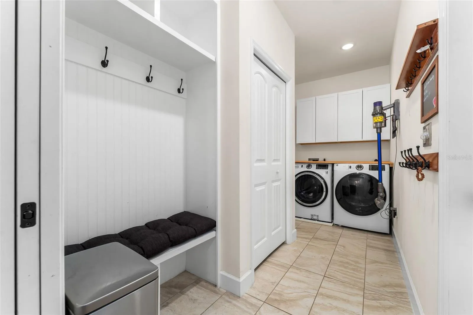 Laundry room and "Drop Center"