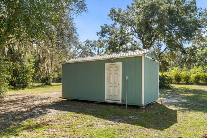 Additional storage shed