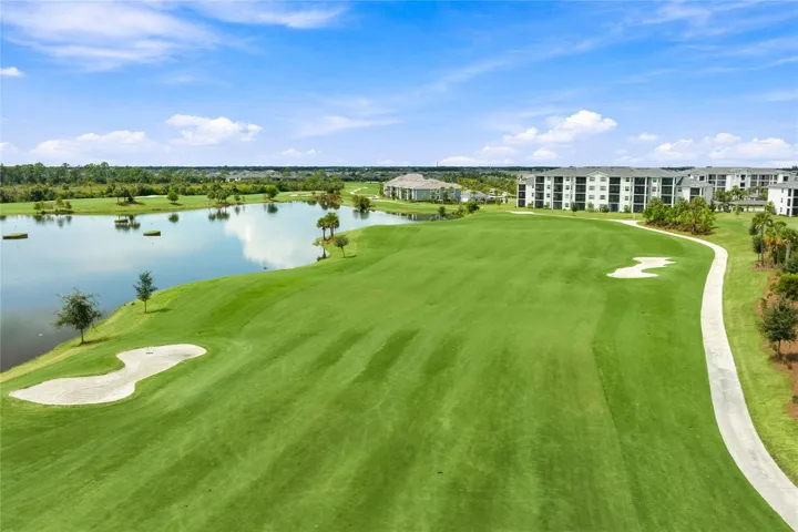 Thoughtfully designed Golf Course with several water-views and lush landscaping.