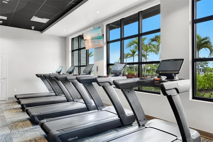 Beautifully appointed, state-of-the-art fitness center