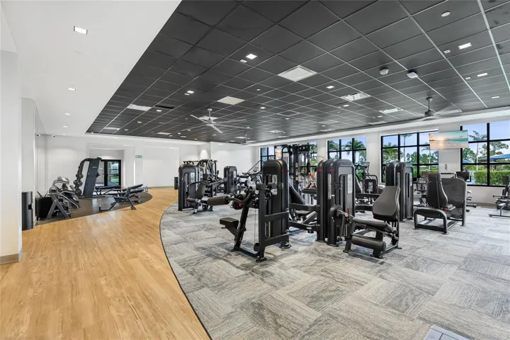 Beautifully appointed, state-of-the-art fitness center
