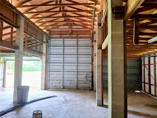 Barn interior
