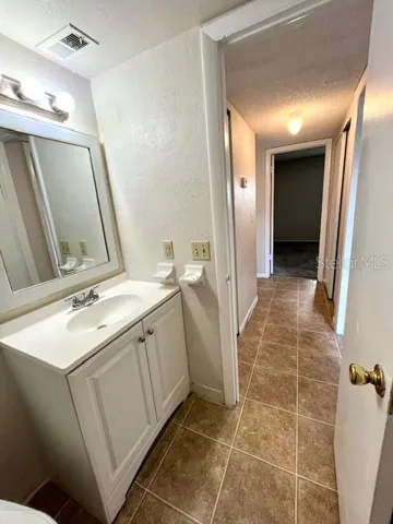 Bathroom - view to hallway
