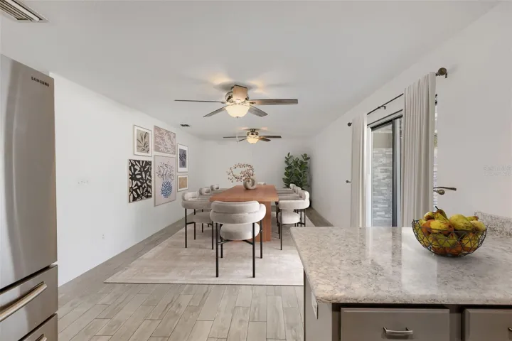 Family Room Virtually Staged