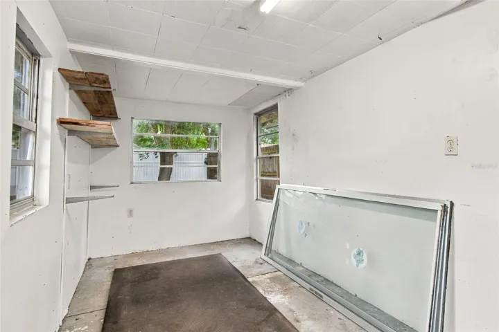 INSIDE SHED