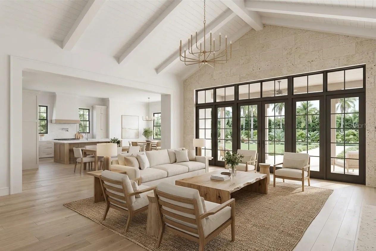 Great room - Artist rendition