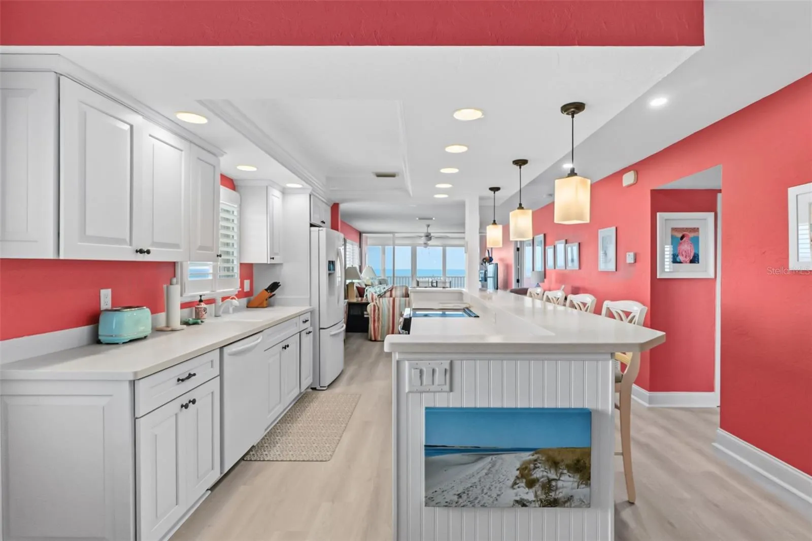 View of your gourmet kitchen.