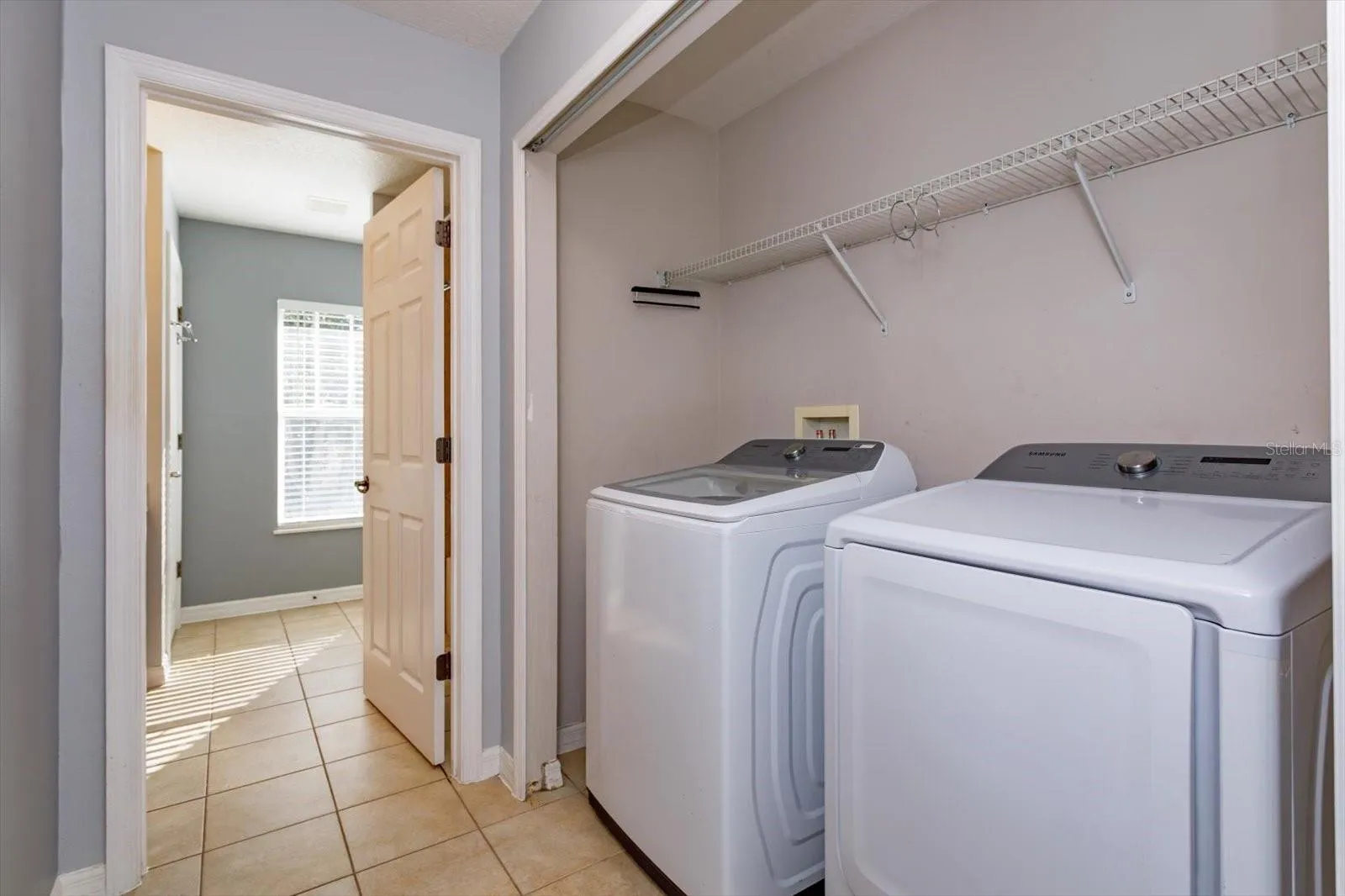Laundry closet