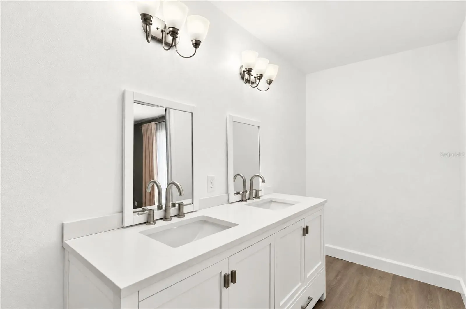 Master Bathroom with Dual Vanities