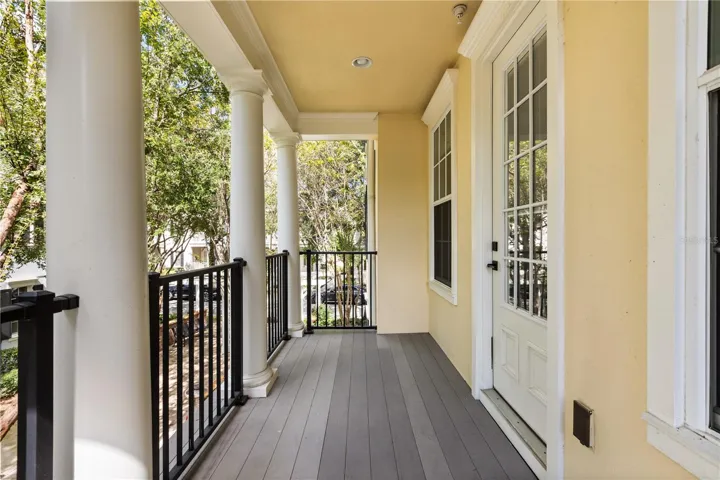 2nd floor balcony