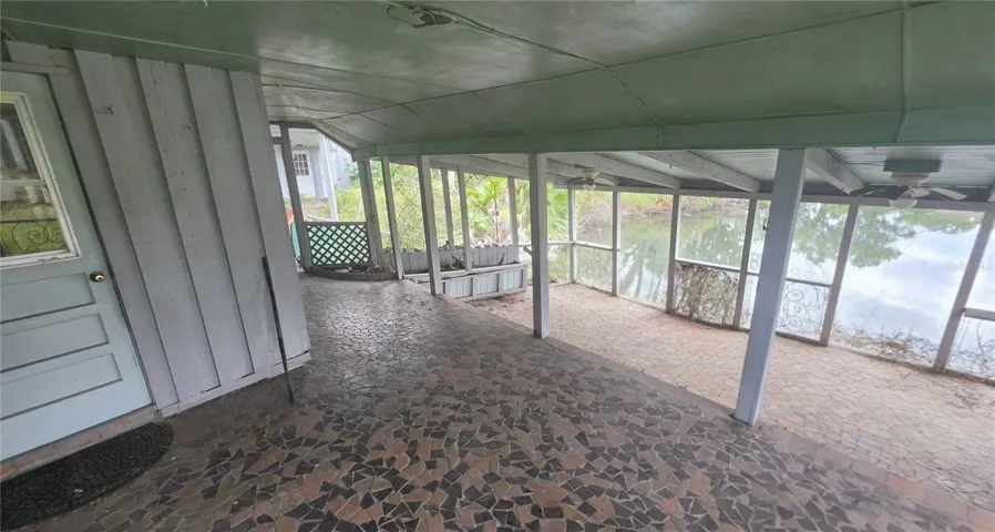 Screened porch