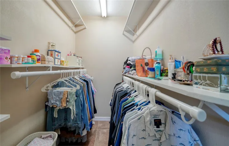 Primary Walk In Closet