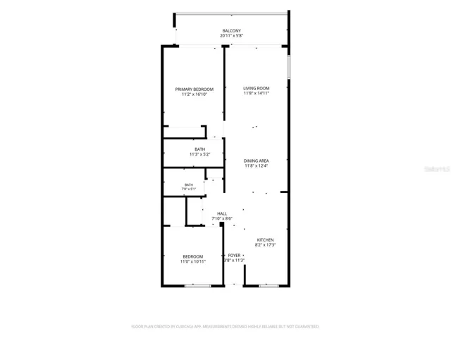 Unit 116 floor plan