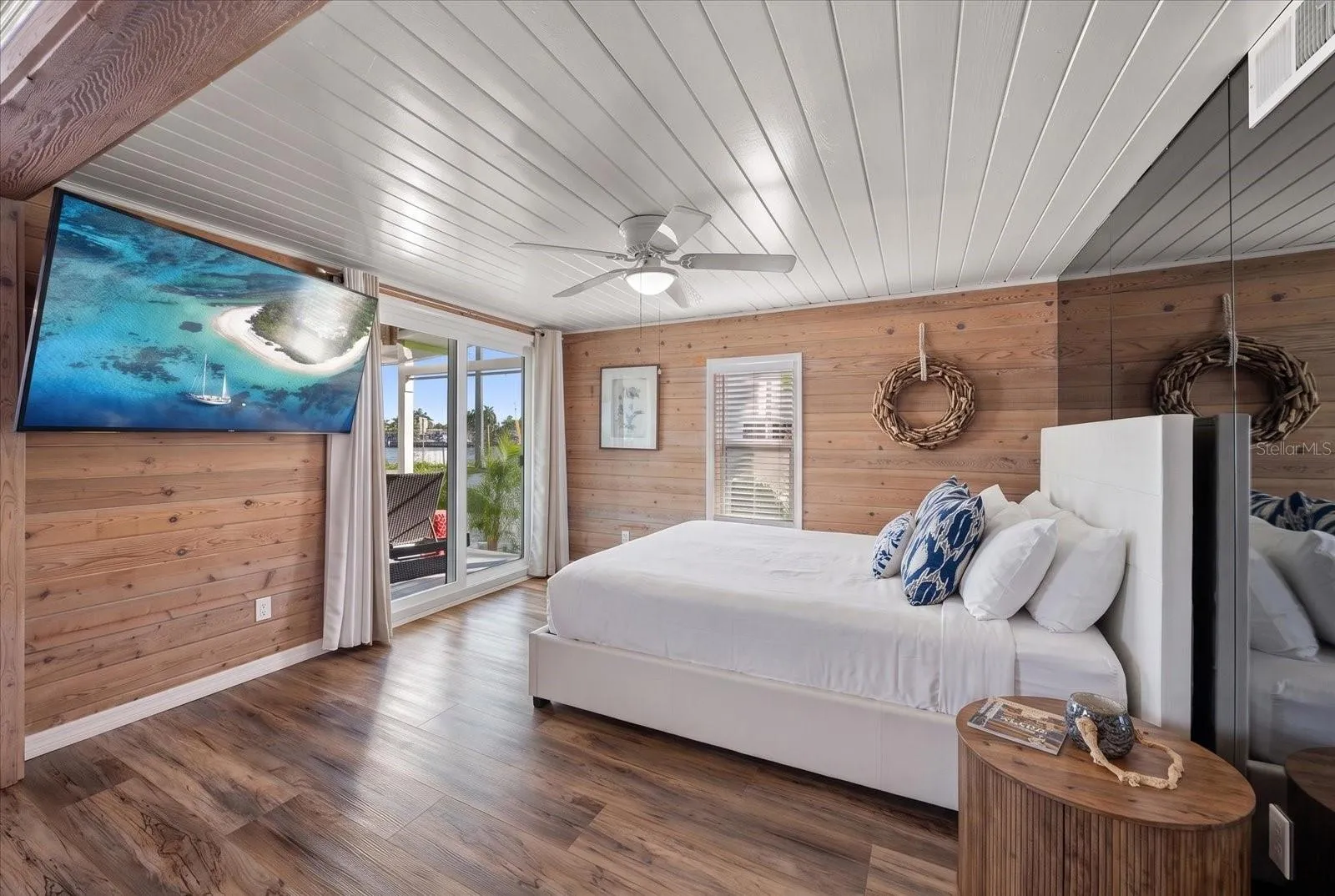AI Image of Potential Living Room Conversion into 3rd Bedroom