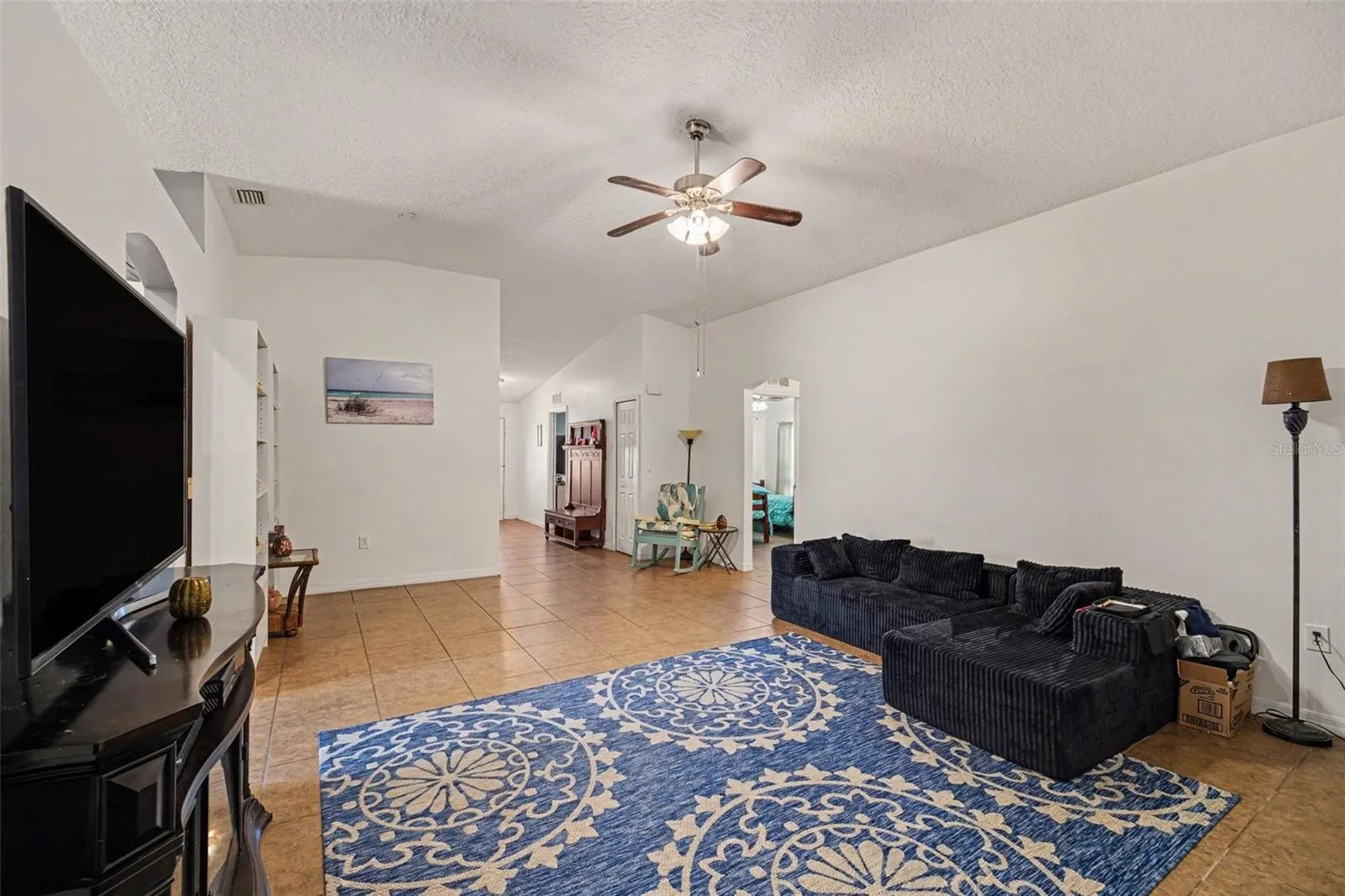 Living area adjacent to dining or living space