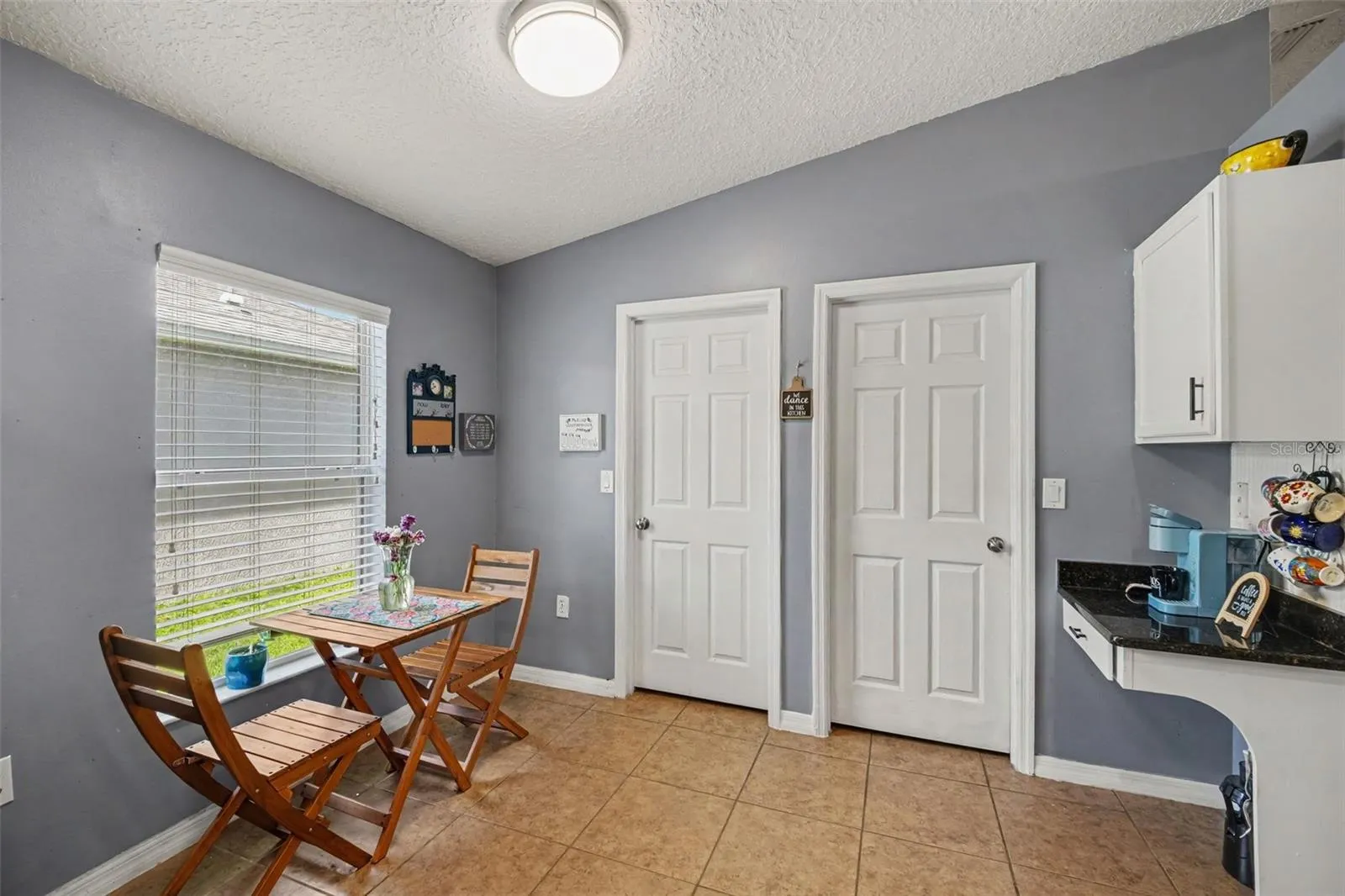 Sizeable walk in pantry in kitchen
