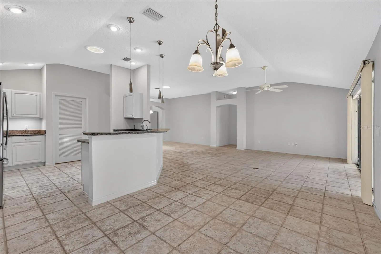 Living, Kitchen, and Dinette