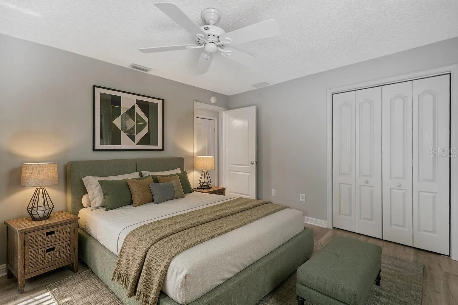 Third Bedroom-Virtually Staged