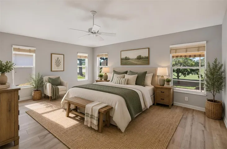 Primary Bedroom-Virtually Staged